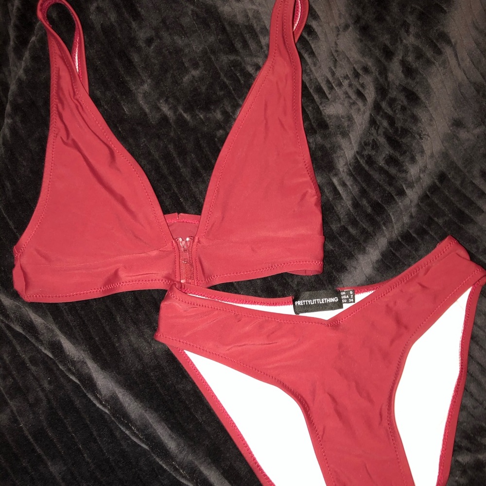 Pretty little thing red swimsuit NWOT